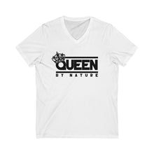 Load image into Gallery viewer, Queen By Nature Unisex V Neck Tee (dream junction)