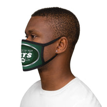 Load image into Gallery viewer, Jets Mixed-Fabric Face Mask