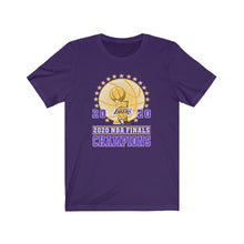 Load image into Gallery viewer, Gold Lakers 2020 Champs Unisex Tee