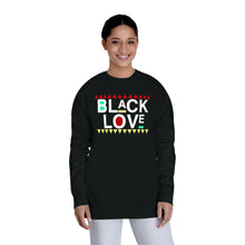 Load image into Gallery viewer, Black Love Fleece Sweatshirt