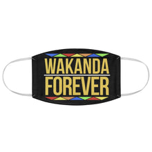 Load image into Gallery viewer, Wakanda 4ever #2 Fabric Face Mask