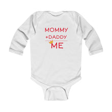 Load image into Gallery viewer, Mommy + Daddy baby bodysuit