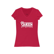 Load image into Gallery viewer, Queen By Nature V-Neck Tee