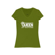 Load image into Gallery viewer, Queen By Nature V-Neck Tee