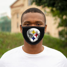 Load image into Gallery viewer, Steelers World Mixed-Fabric Face Mask