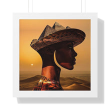 Load image into Gallery viewer, Pyramids Framed Poster