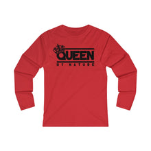 Load image into Gallery viewer, Queen By Nature Women's Fitted Long Sleeve Tee