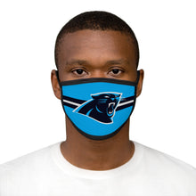 Load image into Gallery viewer, Panthers #3 Mixed-Fabric Face Mask
