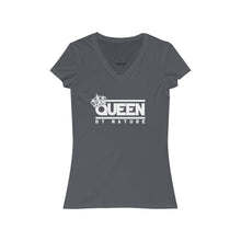 Load image into Gallery viewer, Queen By Nature V-Neck Tee