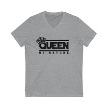 Load image into Gallery viewer, Queen By Nature Unisex V Neck Tee (dream junction)