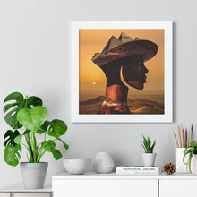 Load image into Gallery viewer, Pyramids Framed Poster