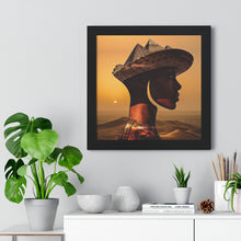 Load image into Gallery viewer, Pyramids Framed Poster