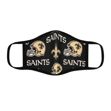 Load image into Gallery viewer, Saints #1 remix Fabric Face Mask