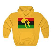 Load image into Gallery viewer, Africa Power Fist hoodie