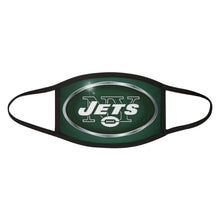 Load image into Gallery viewer, Jets Mixed-Fabric Face Mask