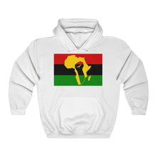 Load image into Gallery viewer, Africa Power Fist hoodie