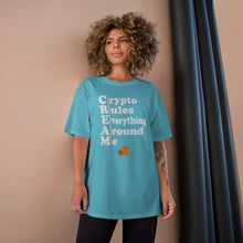 Load image into Gallery viewer, Crypto Cream Champion T-Shirt