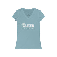 Load image into Gallery viewer, Queen By Nature V-Neck Tee