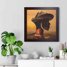 Load image into Gallery viewer, Pyramids Framed Poster