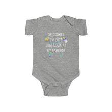 Load image into Gallery viewer, Cute Baby Infant Fine Jersey Bodysuit