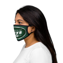 Load image into Gallery viewer, Jets Mixed-Fabric Face Mask