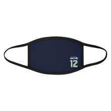 Load image into Gallery viewer, Seahawks Mixed-Fabric Face Mask