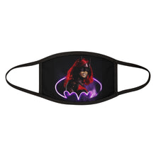 Load image into Gallery viewer, Batwoman Mixed-Fabric Mask