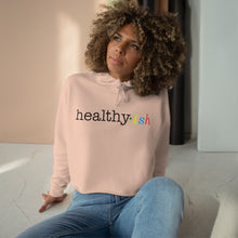 Load image into Gallery viewer, Healthy ish Crop Hoodie
