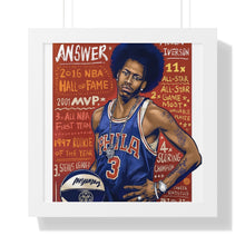Load image into Gallery viewer, Allen Iverson A.I. Poster