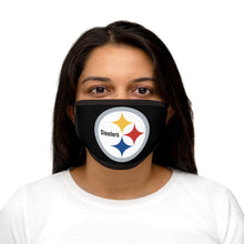 Load image into Gallery viewer, Steelers Mixed-Fabric Face Mask