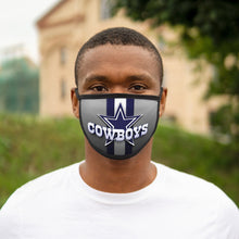 Load image into Gallery viewer, Cowboys Mixed-Fabric Face Mask