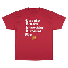 Load image into Gallery viewer, Crypto Cream Champion T-Shirt