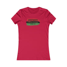 Load image into Gallery viewer, Juneteenth Women’s Slim Fit Tee