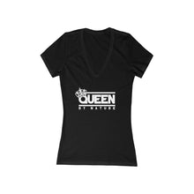 Load image into Gallery viewer, Queen By Nature Women’s Deep V Neck (dream junction)