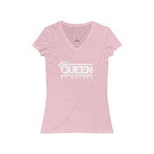 Load image into Gallery viewer, Queen By Nature V-Neck Tee