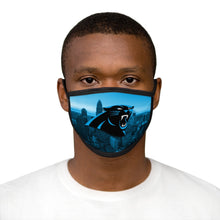 Load image into Gallery viewer, Panthers Mixed-Fabric Face Mask