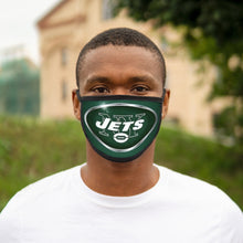 Load image into Gallery viewer, Jets Mixed-Fabric Face Mask