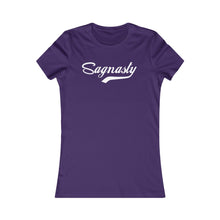 Load image into Gallery viewer, Sagnasty Women's Tee (print geek)
