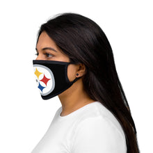 Load image into Gallery viewer, Steelers Mixed-Fabric Face Mask