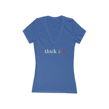 Load image into Gallery viewer, Thick ish Women's V-Neck Tee