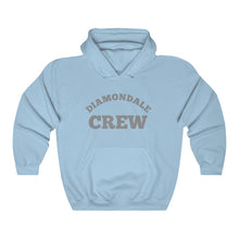 Load image into Gallery viewer, Diamondale Crew Hoodie (grey text)