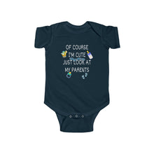 Load image into Gallery viewer, Cute Baby Infant Fine Jersey Bodysuit