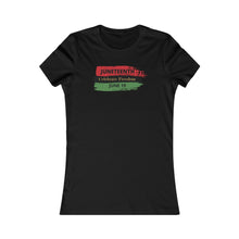 Load image into Gallery viewer, Juneteenth Women’s Slim Fit Tee