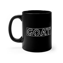 Load image into Gallery viewer, GOAT Black mug 11oz