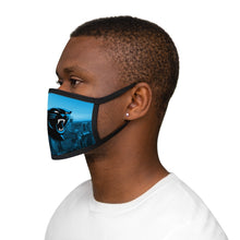 Load image into Gallery viewer, Panthers Mixed-Fabric Face Mask