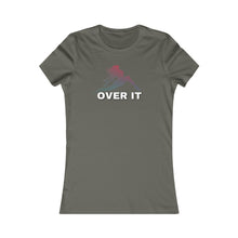 Load image into Gallery viewer, Over It (color) Women’s Slim Tee