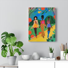 Load image into Gallery viewer, 3 Black Women Canvas Wraps