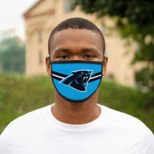 Load image into Gallery viewer, Panthers #3 Mixed-Fabric Face Mask