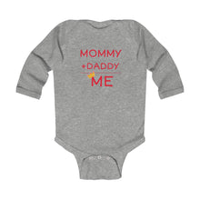 Load image into Gallery viewer, Mommy + Daddy baby bodysuit