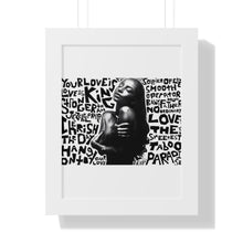 Load image into Gallery viewer, Sade “Cherish” Framed Poster
